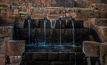 Tipón en Cusco: canal de agua inca y sistema hidráulico del complejo