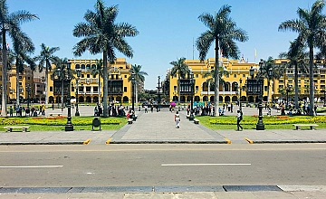 Plaza Mayor de Lima en el Centro Histórico (tour por Lima en un día, Perú)