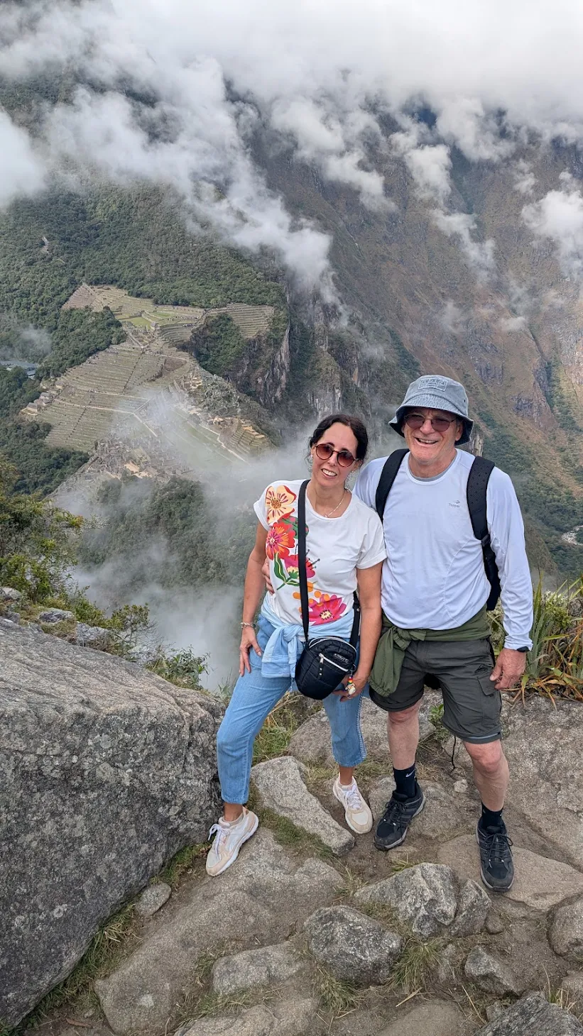 Disfrutando Machupicchu